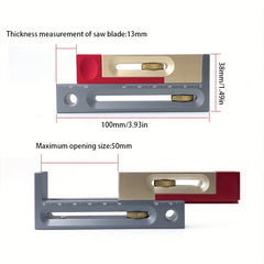 Woodworking Saw Table Saw Groove Adjuster Mortise Tenon Measuring Tool