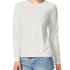 Women's Long Sleeve Shirts UPF50 Sun Protection Quick Dry