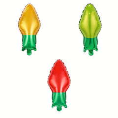 Mini Christmas Tree Snowman Balloons Candy Windmill Festive Bulbs