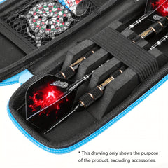 Portable Dart Storage Bag Holds 3 Darts