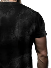 Fish 3D Print Men's Short Sleeve T-shirt Graphic Tee Summer Clothes