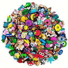 21pcs PVC Shoe Decorations for Birthday Gift Party Favors