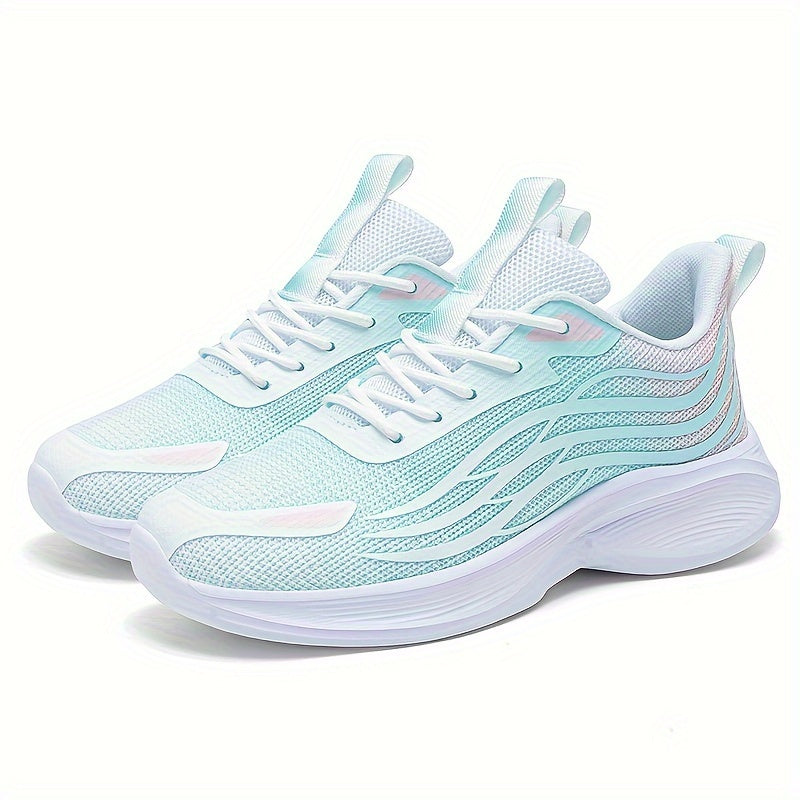 Women's Breathable Non slip Running Shoes Gradient Casual Sneakers