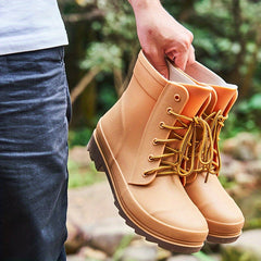 Men's High Top Rain Boots Non Slip Durable Waterproof Shoes