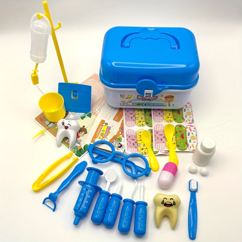 Pink Doctor Toy Set for Imaginative Play