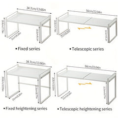 Retractable Storage Shelf Inner Partition Layer Shelf Cabinet