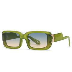 Vintage Square Frame Lens Sunglasses