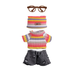 Doll Clothes Accessories Set for 6-9 Inch Dolls, Fashionable Toy for Children