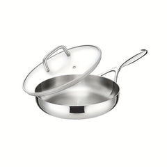 Stainless Steel Frying Pan 20 25 30 Professional Skillet With Lid