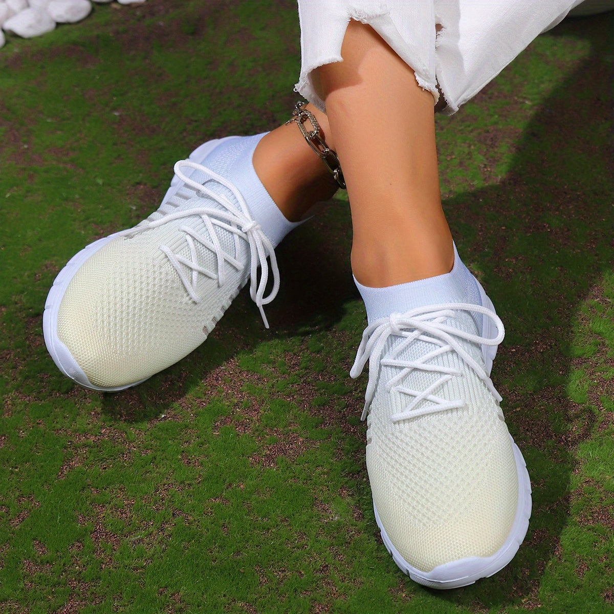Women's Breathable Tennis Sports Shoes Lightweight Non slip