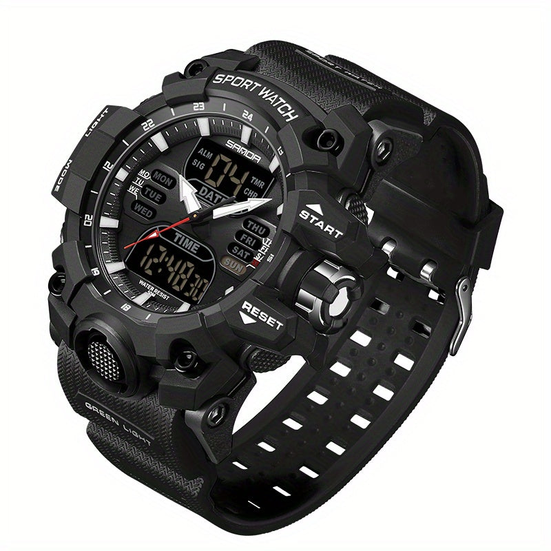 SANDA Boys Watch Waterproof Functional Men's Watch