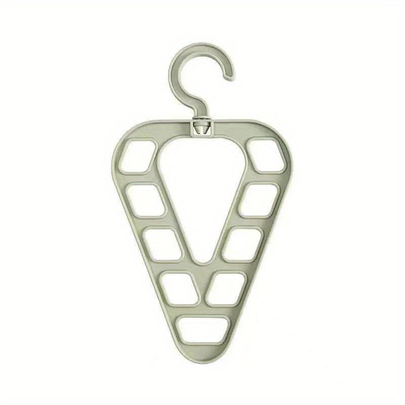 Rotatable Clothes Hanger for Closet Space Maximization