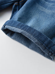 Boys Denim Jeans Shorts with Pockets for Spring & Summer