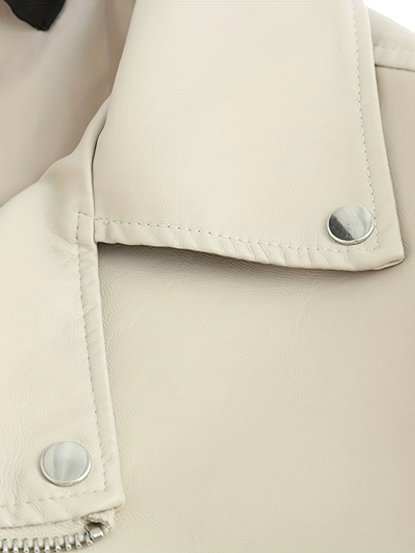 Solid Drop Shoulder Jacket Casual for Fall & Winter