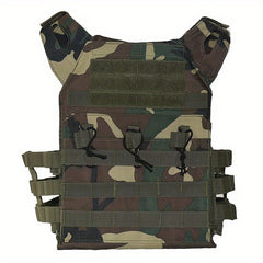 Adjustable Airsoft Vest Lightweight Training Molle Plate Carrier