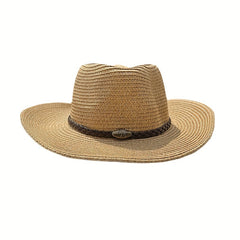 Big Brim Straw Hat Summer Sun Protection Cowboy Hat