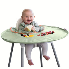 Feeding Time Fun Baby Eating Table Mat with Graffiti Painting