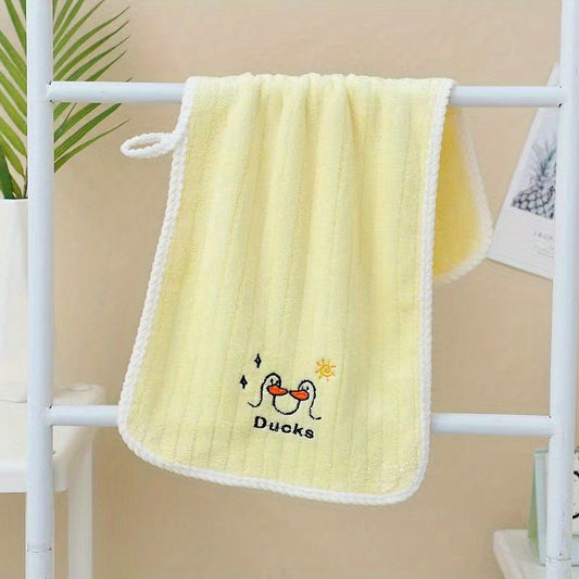 Kids Facial Towel Soft Absorbent Non-shedding Baby Bath Washcloth