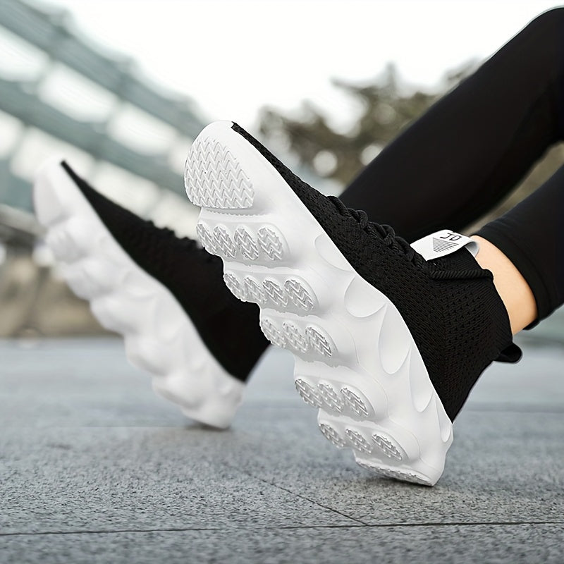 Soft Thick Sole Mesh Breathable Running Shoes Comfortable Sneakers