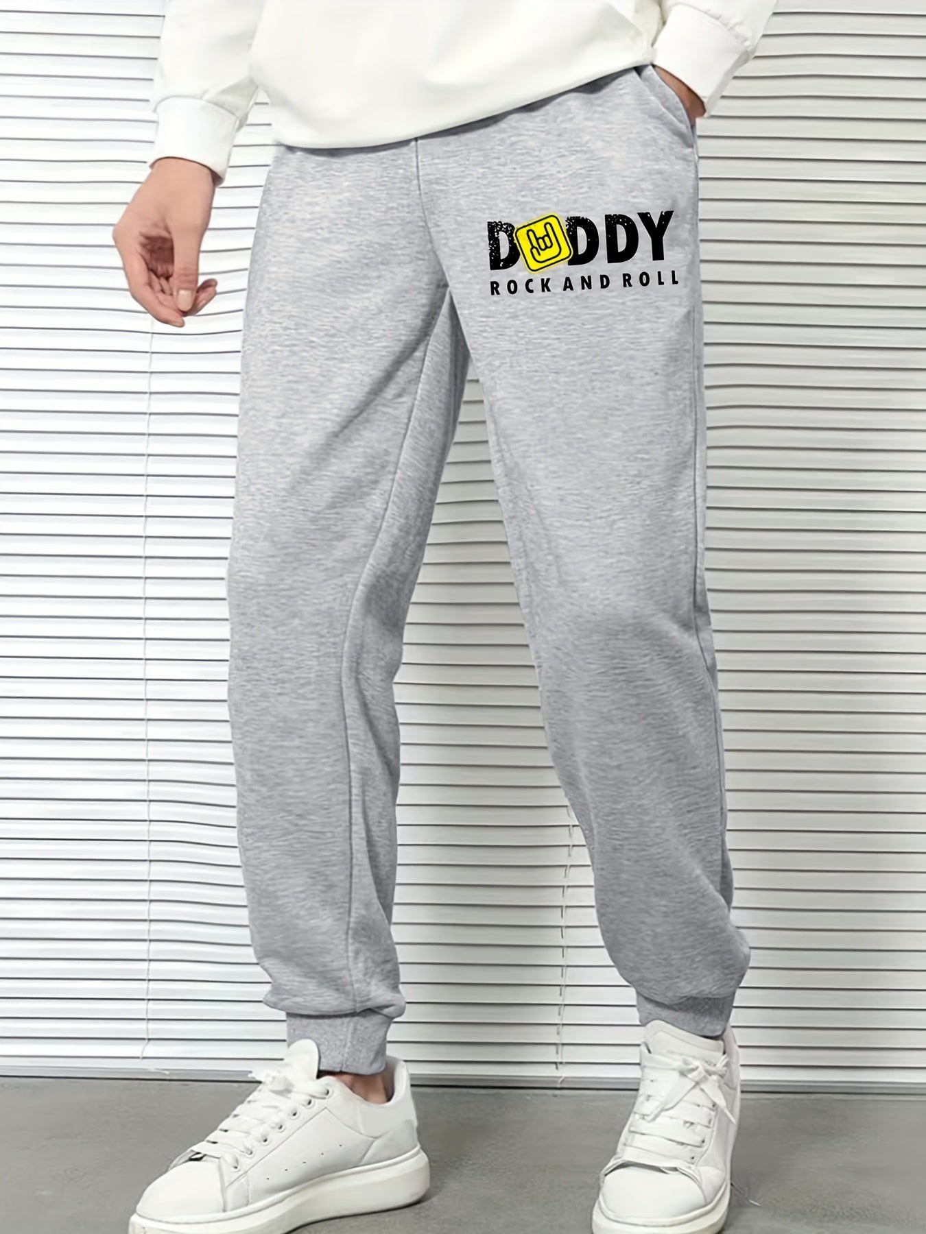 Rock And Roll Men's Drawstring Jogging Trousers