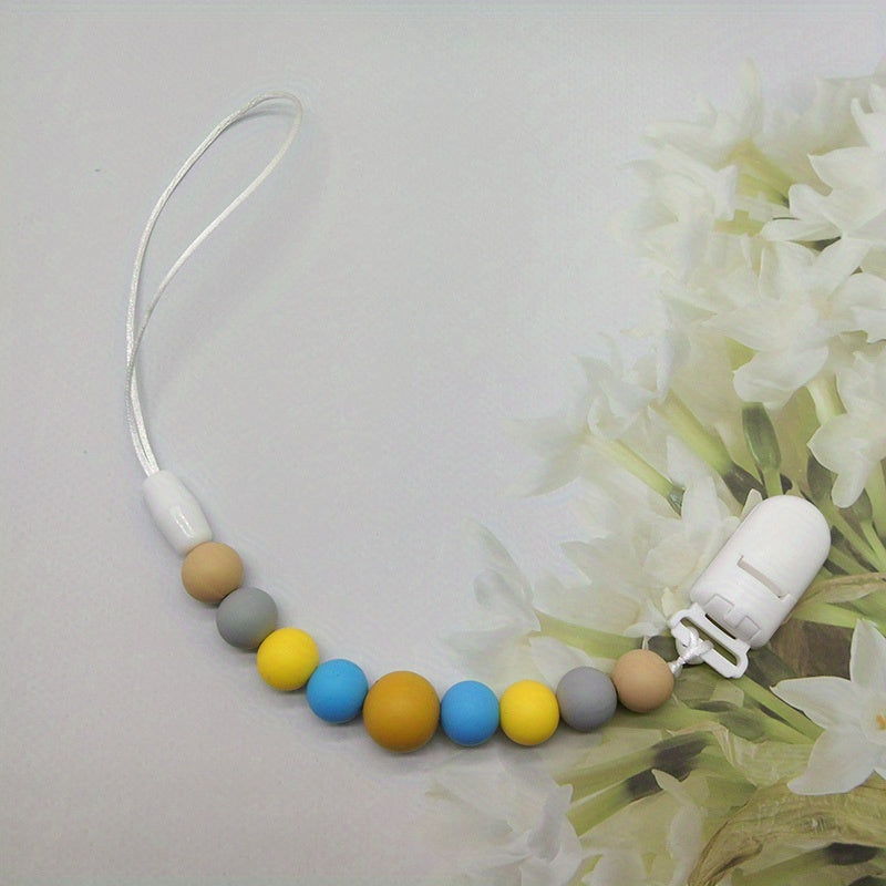 Silicone Pacifier Chain Holder Clip