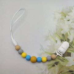 Silicone Pacifier Chain Holder Clip
