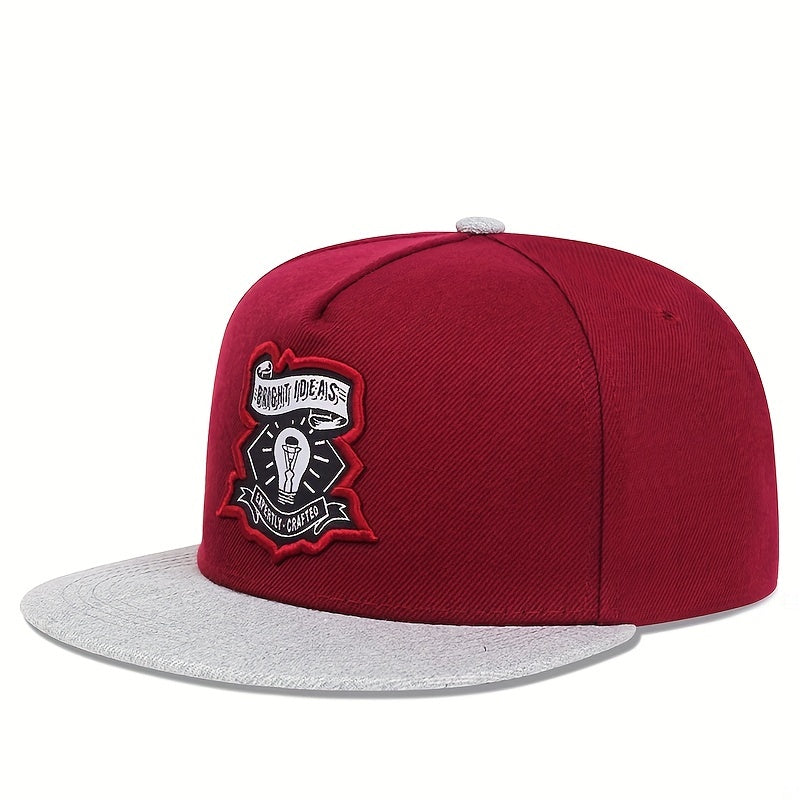 Bulb Embroidery Unisex Snapback Hat Baseball Cap Adjustable Golf Dad Hats