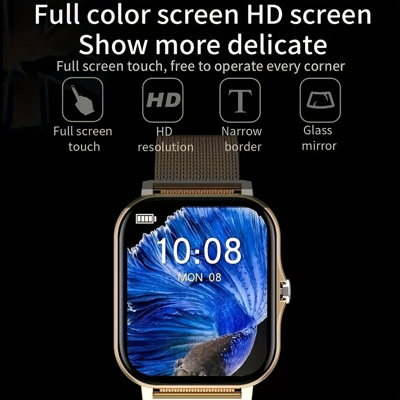Smart Sports Watch Health Monitoring Message Reminder Music Control IOS Android