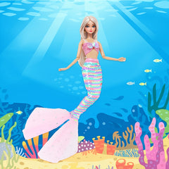 Fantasy Mermaid Outfit for 18 Doll Fairy Tale Party Costume Accessories