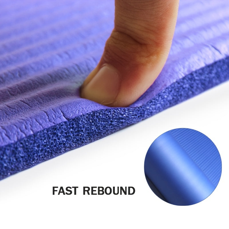 Non slip Thickened Yoga Mat Fitness Mat High Density Sports Yoga Mat