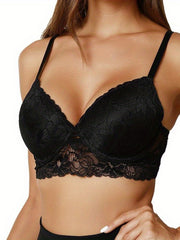 Lace Push Up Bra Breathable Intimates Women's Lingerie