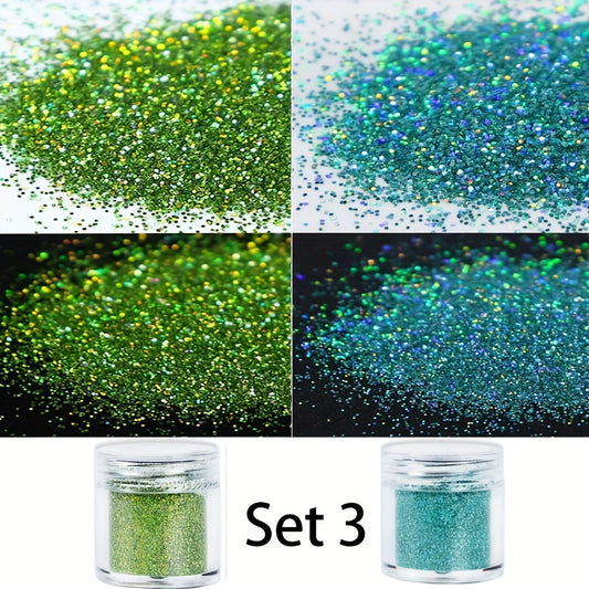 Pink Glitter Loose Nail Art Decoration Bulk Glitter Sequins Cosmetic