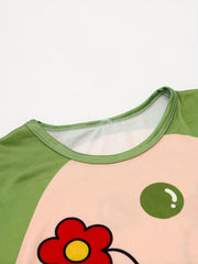 Girls Dinosaur Homewear Nightgown Kids Sleep Dress