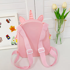 Unicorn Shaped Silicone Backpack for Kids