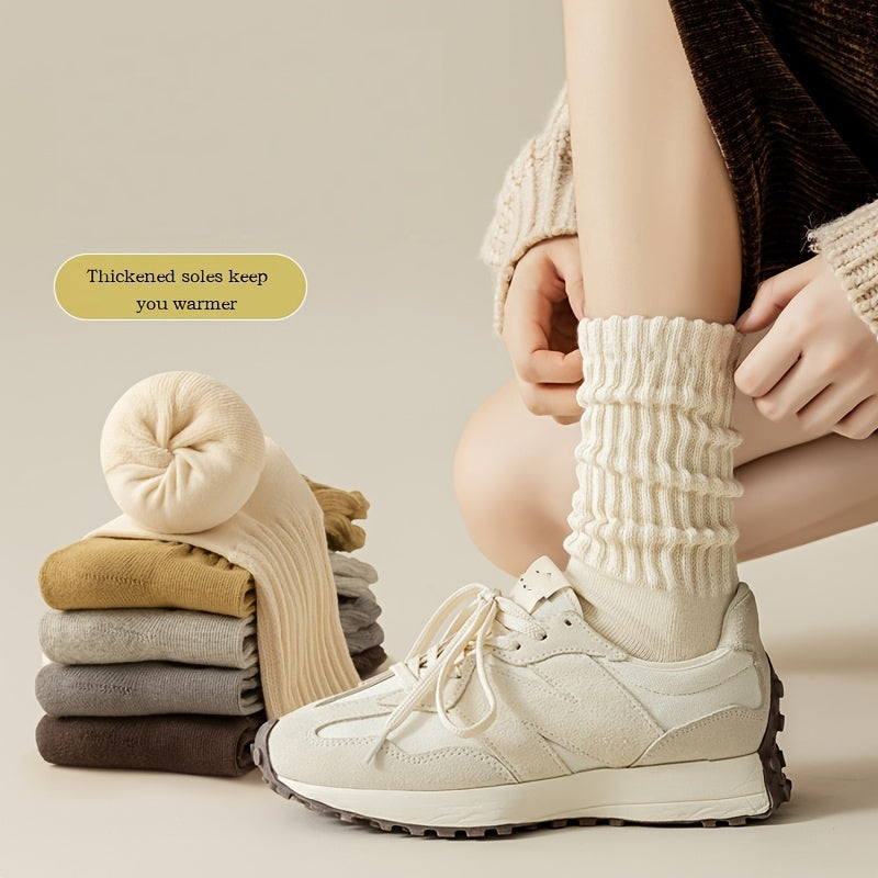 Thick & Warm Autumn/Winter Crew Socks Women's Stocking