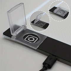 Diamond Painting Light Pad Switch Cover - Adhesive Button Accessory