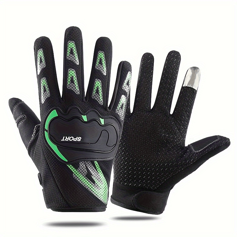 1pair Cycling Gloves Motorcycle Protective Non-slip Gloves