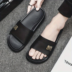 Men's Mesh Slip On Outdoor Slides Summer Slippers