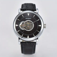 KUERST Teenager Watch Automatic Mechanical Hollow Waterproof Watch