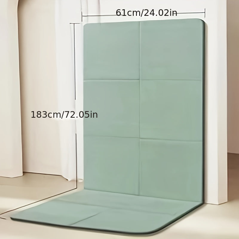 Foldable TPE Non-slip Yoga Mat - Double Sided Fitness Mat