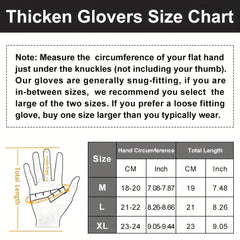 Winter Touchscreen Waterproof Windproof Gloves Thermal Fleece Skiing Cycling