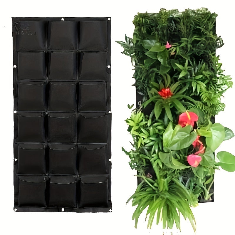 Waterproof Hanging Vertical Garden Wall Planter Plant Grow Bag