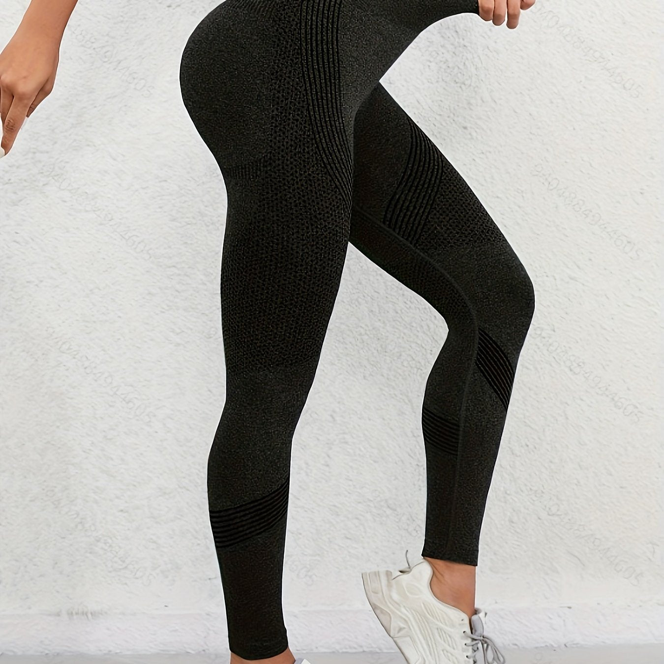 High Waist Seamless Yoga Leggings Butt Lifting High Stretch Yoga Pants