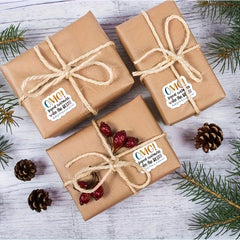 60PCS My Hello Mail Has Arrived Gift Wrapping Sticker Round Adhesive Decoration