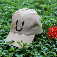 3D U Happy Face Embroidered Baseball Cap Dad Hat Hit Hop Hats For Men Women
