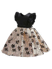 Girls Sleeveless Princess Dress Formal Dress for Christmas Evening Party