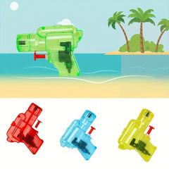 6pcs Mini Plastic Water Gun Toy Set for Outdoor Pool Party Game