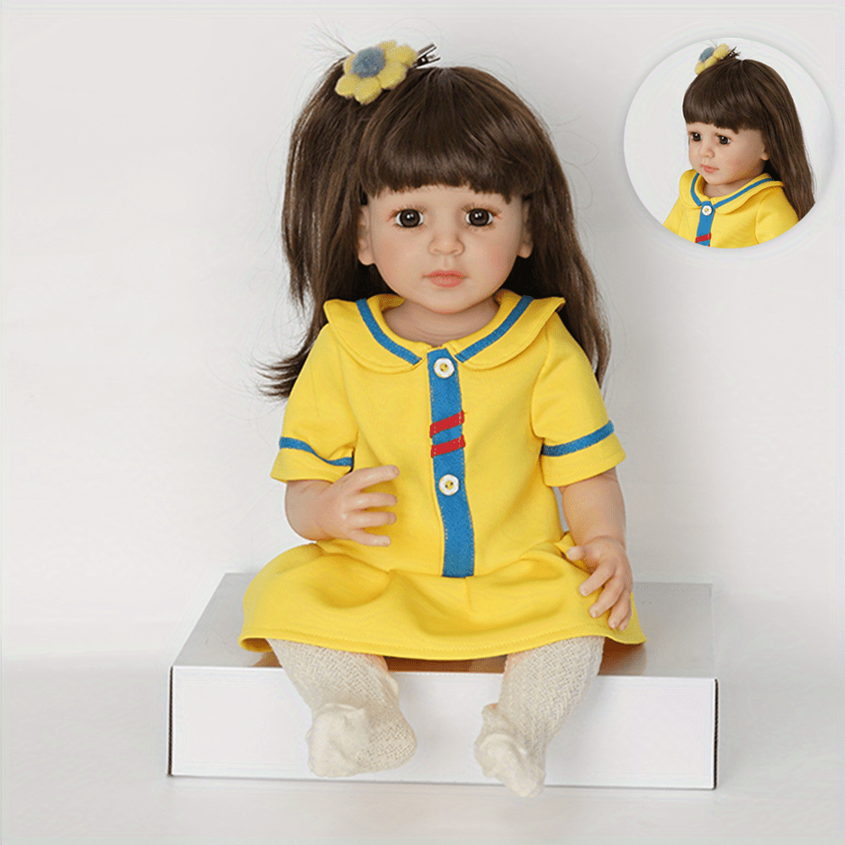 Realistic All Silicone Reborn Baby Doll Girl Toy