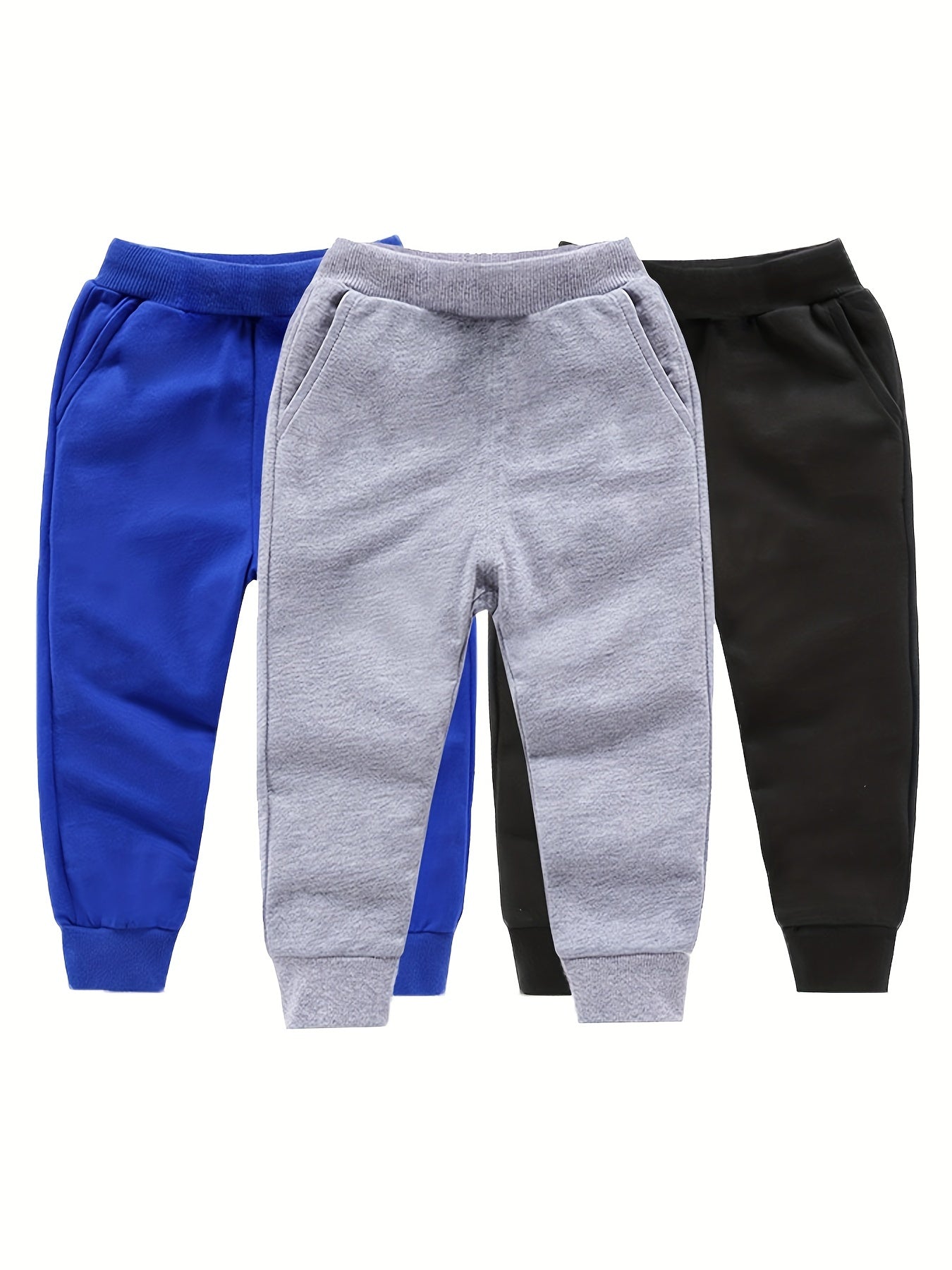 Boys Casual Active Sweatpants Elastic Waist Sports Pant