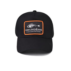 Fish Bone Embroidered Snapback Hats Hip Hop Dad Trucker Mesh Bonnet